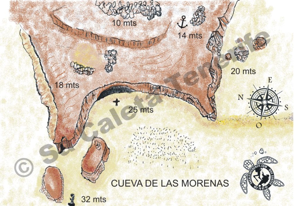 La cova de Las Morenas. 